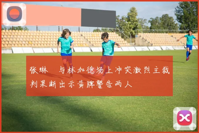张琳芃与林加德场上冲突激烈主裁判果断出示黄牌警告两人